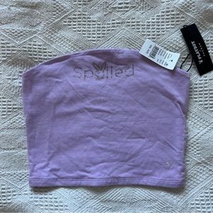 Playboy | NWT Spoiled Tube Top